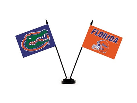 Florida Gators Flag Desk Set