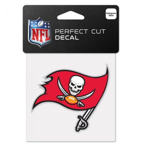 Tampa Bay Buccaneers 4X4 Flag Decal