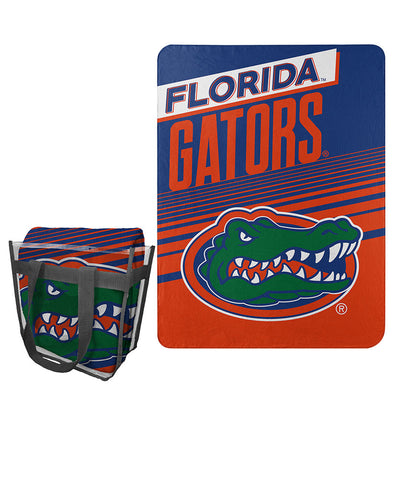 Florida Gators Fleece Blanket and Clear Bag Set
