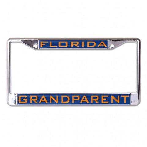 Florida Grandparents Metal Inlaid License Frame