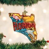Old World Christmas State of Florida Ornament