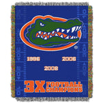 Florida Gators Woven Tapestry Throw