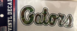 Florida Gators 3" Green Camo Decal