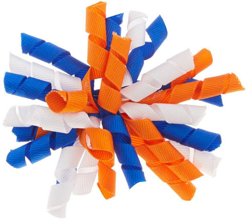 Curly Ribbon Hair Bows