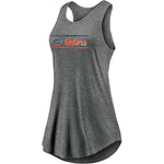 Florida Gators Women's Grey Flowy Tank Top