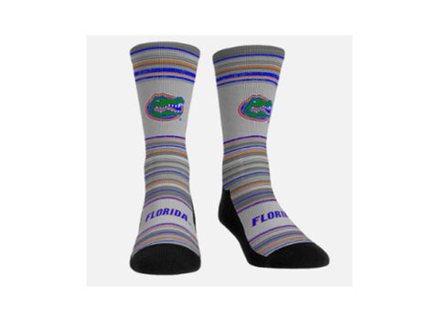Florida Gators Grey Heather Classic Striped Sock