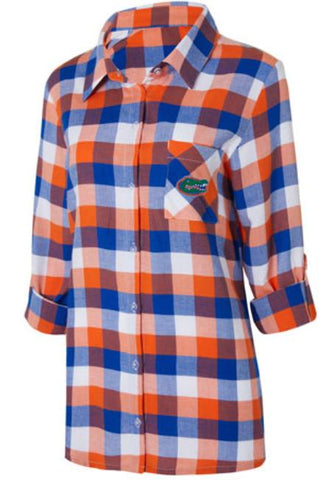Florida Gators Women's Flannel Night Shirt