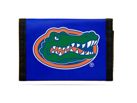 Florida Gators Nylon Blue Tri-fold Wallet