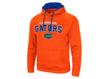 Florida Gators Orange Fleece Hoodie with GATORS and Gator Head Logos