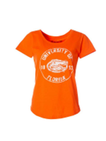Florida Gators Juniors Orange Distressed T'Shirt