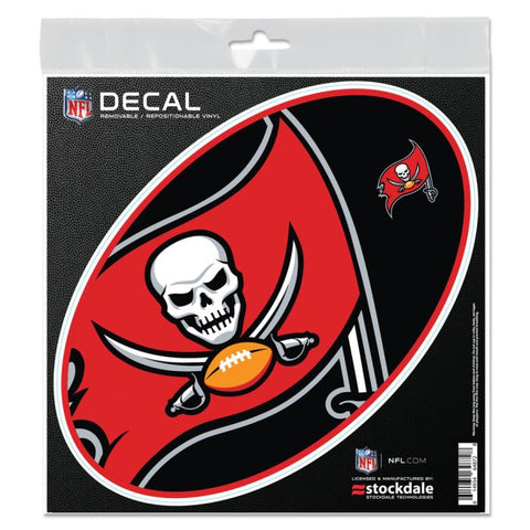Tampa Bay Buccaneers Mega All Surface Oval Decal