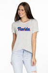 Florida Gators Women's Zig-Zag Hem T'Shirt