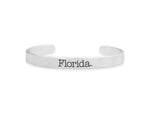 Florida Gators Gold and Silver Cuff Bracelets