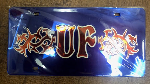 UF Antler Acrylic License Plate