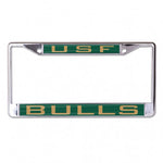 USF Bulls Metallic License Frame