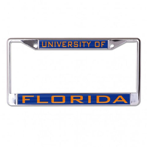 UF Inlaid Metal License Frame (Blue)