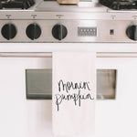 Morning Pumpkin Tea Towel