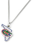 Florida Gators State Design Necklace